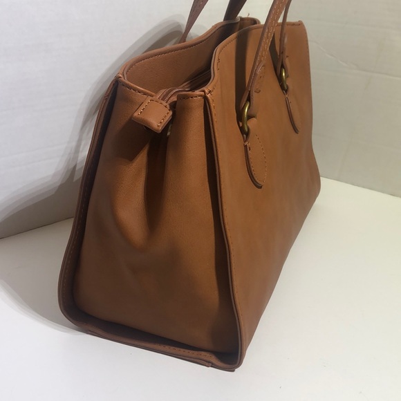 Women’s Brown Satchel Handbag NWOT - Picture 4 of 7